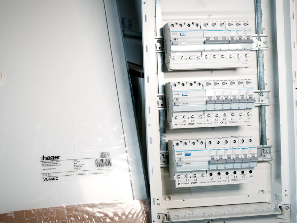 Unterputz Stromkreisverteiler 4-reihig 